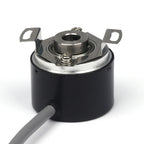 ABILKEEN Top Quality 38MM Incremental Roatry Encoder 8mm Half-Hollow Shaft Magneto Electric Rotary Encoder HES Rotary Encoder