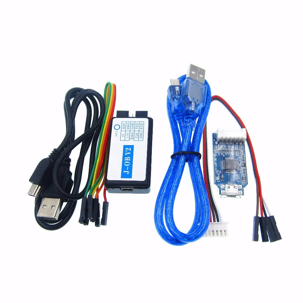 for J-Link OB  ARM Emulator Debugger Programmer Downloader for Replace V8 SWD M74 with Micro USB Cable J-Link OB V2/ J-OB V2