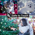 1000/500LED Green Wire Led String Fairy Lights US/EU Plug 110V/220V Waterproof LED Christmas Tree Holiday Home Garden Decor Xmas