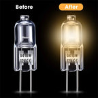 10/50/100PCS G4 12V 10W 20W LED Lamp Bulbs Eco Halogen Light Bulbs Capsule Inserted Beads Crystal Lamp Halogen Bulb Wholesale