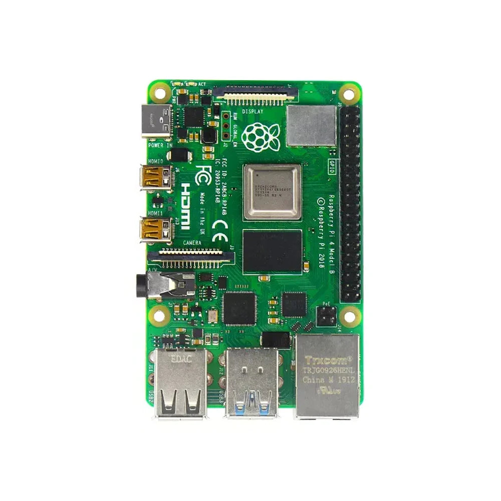 Raspberry Pi 4 Model B Pi4 4b 1GB 2GB 4GB 8GB RAM Starter Kit Board 1g 2g 4g 8g Computer Mini Pc Model B Pi4b 2 Gb 4 Gb 8 Gb