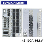 3s/4s/5s Bms 12v 16.8v 21v 100a Li-ion Lmo Ternary Lithium Battery Protection Circuit Board Li-polymer Balance Charging Module