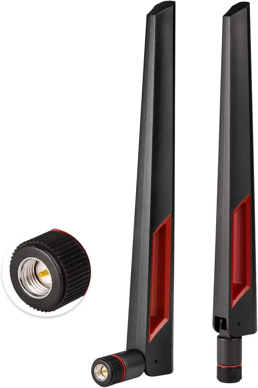 Dual Band 2.4GHz 5.8GHz Wifi Antenna + 15CM Cable to RP-SMA for Mini PCIe Card Wireless Routers, PC Desktop, Repeater