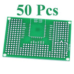 2~100Pcs 5X7 Double Sided Tin Plated Breadboard Prototype PCB Board Compatible With Wifi ESP8266 ESP12F ESP12E ESP32 Module