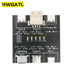 DT3 Data Cable Detection Board Type-C Micro USB C Cable Tester Short Circuit On Off Switching Diagnose Tool for iOS Android