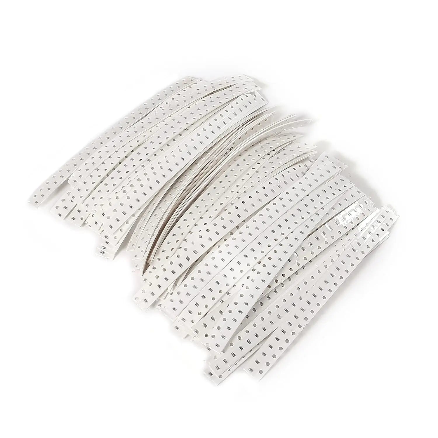 1500PCS 0603 SMD Resistor Kit, 0 ohm-10M ohm 1/10W 0.1W ±1% Tolerance Thick Film 0-10MR SMT Chip Resistors 60 Values