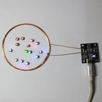 Type-c USB Wireless Power Supply Transmitter Coil Induction Wireless Charging + Led Lamp Receiver Diy Toys Ship Car LEGO Model