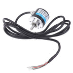 100-600P/R Incremental Photoelectric Rotary Encoder DC 5V-24V Mini Pulse Speed Measuring Sensor