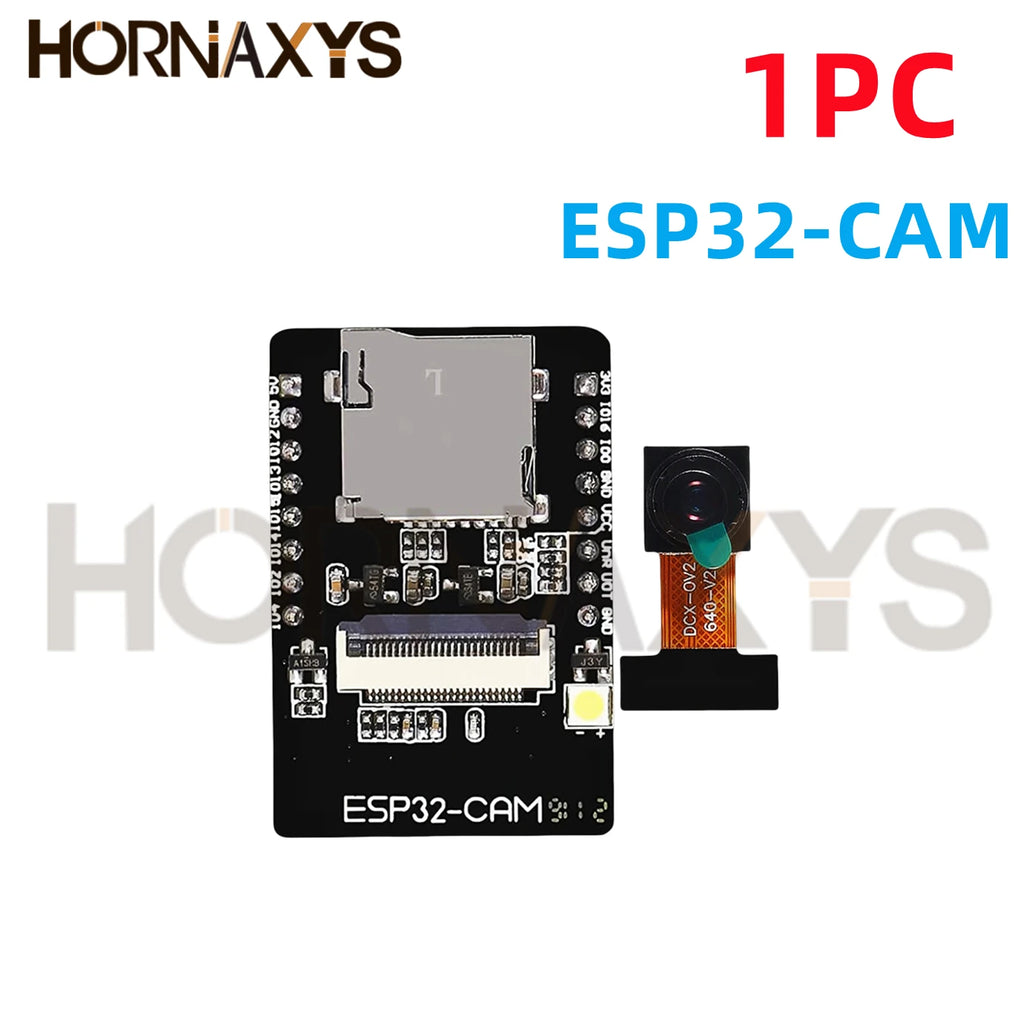 1-10PCS/ESP32-CAM ESP32-CAM-MB MICRO USB  Serial to WiFi ESP32 CAM Development Board CH340 CH340G 5V Bluetooth+OV2640 Camera New