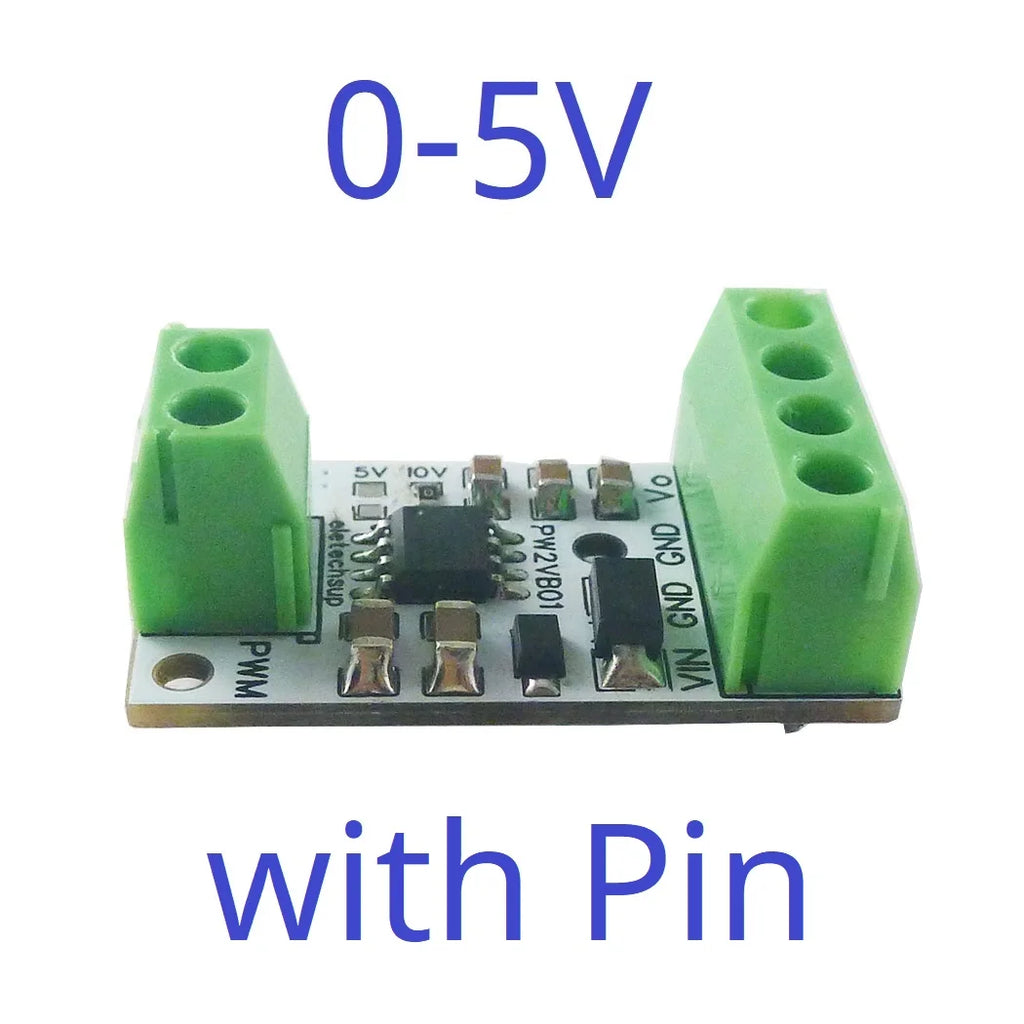 0-5V/0-10V Frequency to Voltage Module PWM to DAC Converter PLC MCU FPGA Analog IO Expansion Board Signal Generator