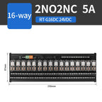 ENMG PNP/NPN Intermediate Relay Module G2R-1-E Control Module DC 24VDC One Open One Closed 16A 8/16 Way Screw Type Spring Inline