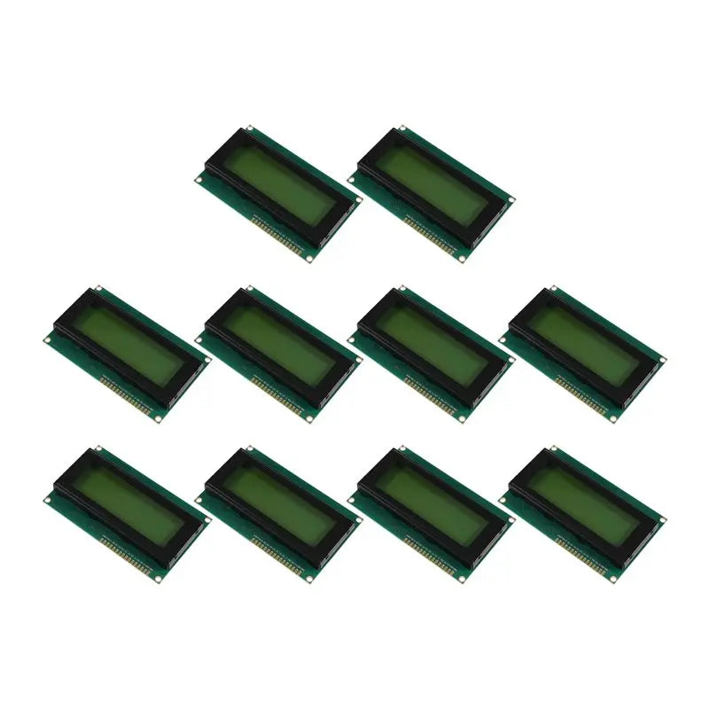 Upgraded-10PCS LCD2004 2004 LCD Module 2004 20X4 Character LCD Display IIC I2C Interface For Arduino Raspberry Pi Green Screen
