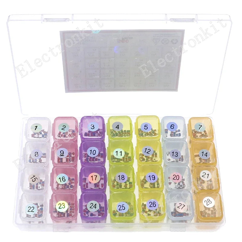 560pcs 28Value LL41 1W SMD Zener Diode Assort kit 3.3V 3.9V 4.3V 5.1V.5V 8.2V 9.1V 10V 12V 13V 15V 18V 22V 24V 30V 33V 39V 43V
