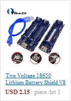 ESP8266 CH340G NodeMcu V3 Lua Wireless WIFI Module Connector Development Board ESP-12E Micro USB CH9102X CP2102 Based L293D