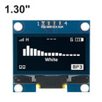 1-10pcs 1.3" OLED Display Module White/Blue Color Drive Chip SH1106 128X64 1.3 inch OLED LCD LED IIC I2C Communicate For Arduino