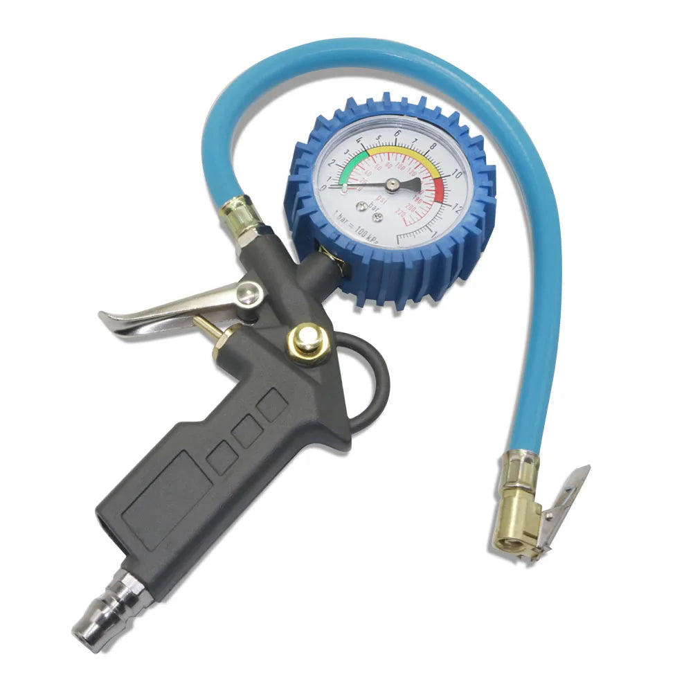 Automobile Tire Pressure Gun Barometer American Style European Style Japanese Style Handheld Tire Pressure Gauge