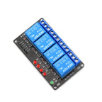 3V 3.3V 1/2/4 Channel Relay Module Low Level Trigger Liluminated Relay with Lamp Relay Output 4 Way Relay Module Power Supply