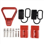 DT08 2Pcs 175A 1/0 AWG Battery Power Connector Cable Quick Connect Disconnect Kit for Anderson Connector for Car ATV Winch
