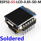 ESP32-S3 FH4R2 Development Board 0.85 Inch 128*128 LCD GC9107 LVGL WiFi BLE5 TF Card RGB LED Type-C For Arduino MicroPython