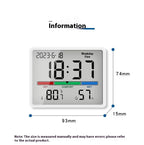 Youpin Electronic Thermometer Hygrometer Weather Station High Precision with Table Clock Function Mini Thermometer Sensor Gauge