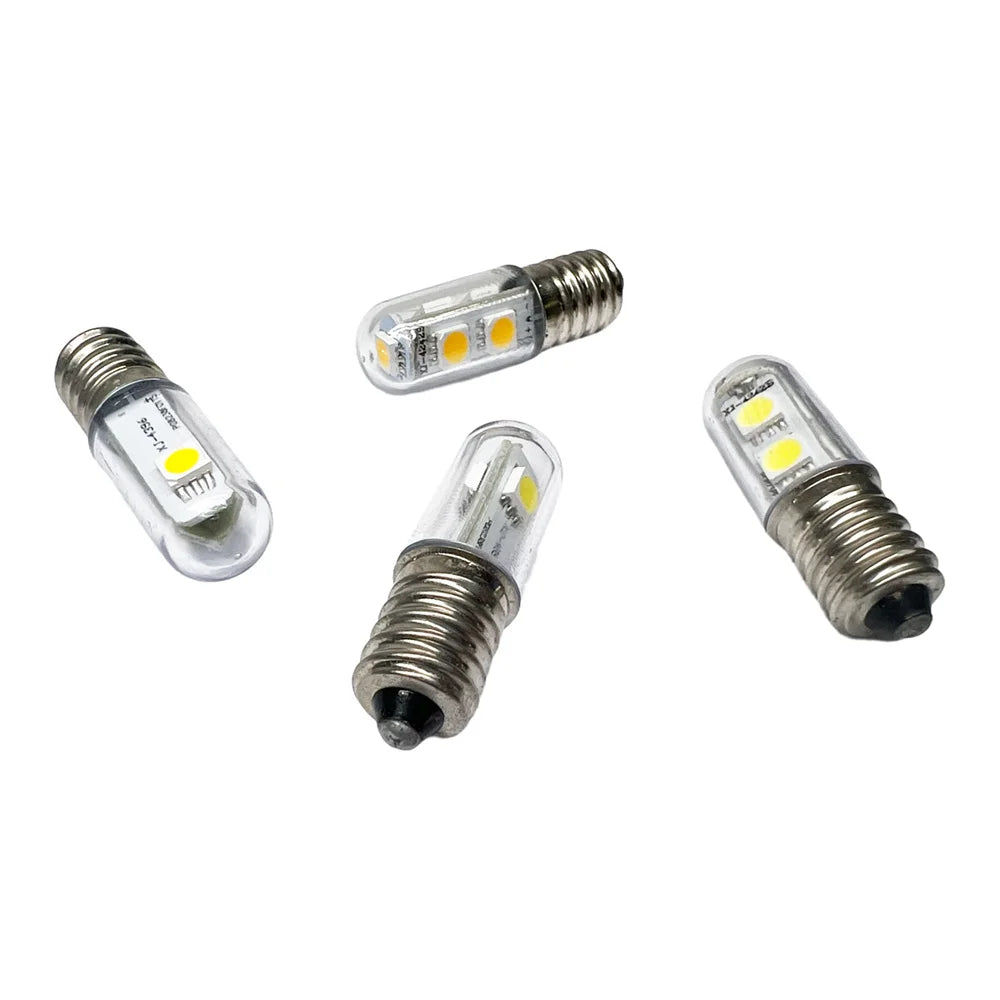 Mini E14 LED Fridge Light Bulb SMD5050 0.5W 1W Fridge Microwave Ovens Range Hood Night Table Sewing Machine Lamp Lampada LED