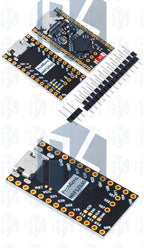 NRF52840 Development Board Compatible With Nice,New ipex antenna base version,Nano V2.0 Bluetooth Charging Management Pro Type-c