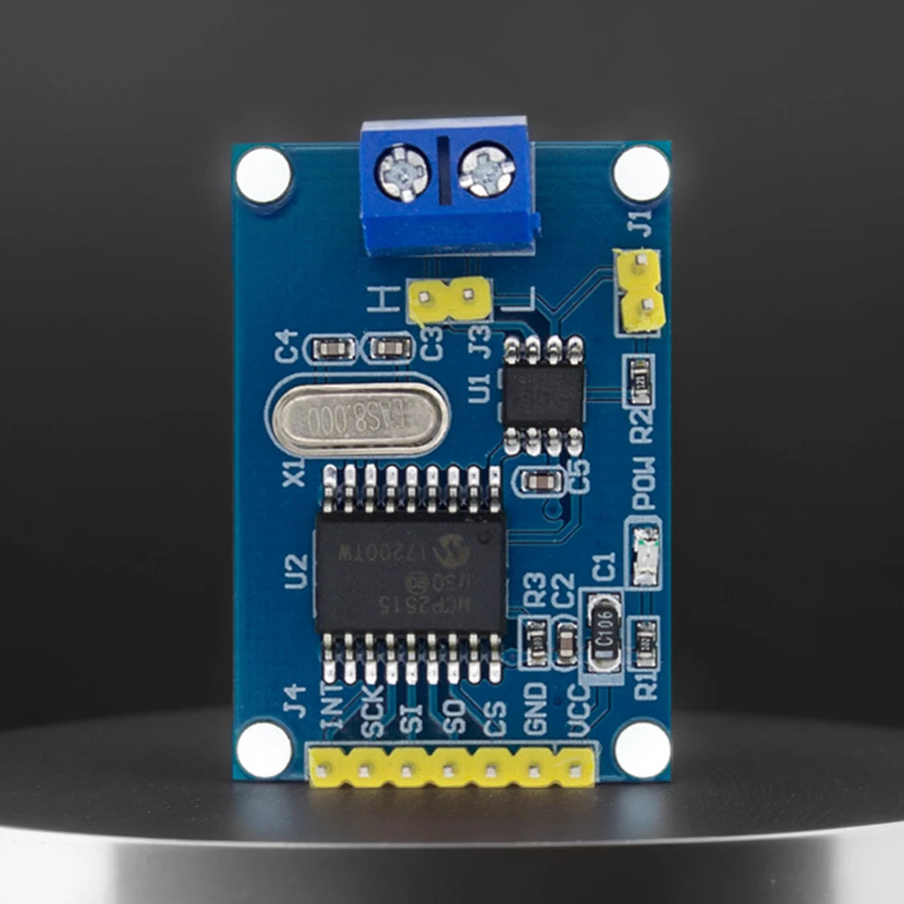 MCP2515 CAN Bus Module Board SPI TJA1050 Receiver MCP2515 CAN Bus Driver Module Board for 51 MCU ARM Controller for Arduino DIY
