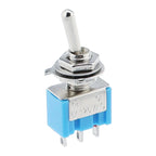 5PCS/10pc/LOT Blue Mini MTS-102 MTS-103 3-Pin SPDT ON-ON ON-OFF-ON 6A 125VAC Miniature Toggle Switches