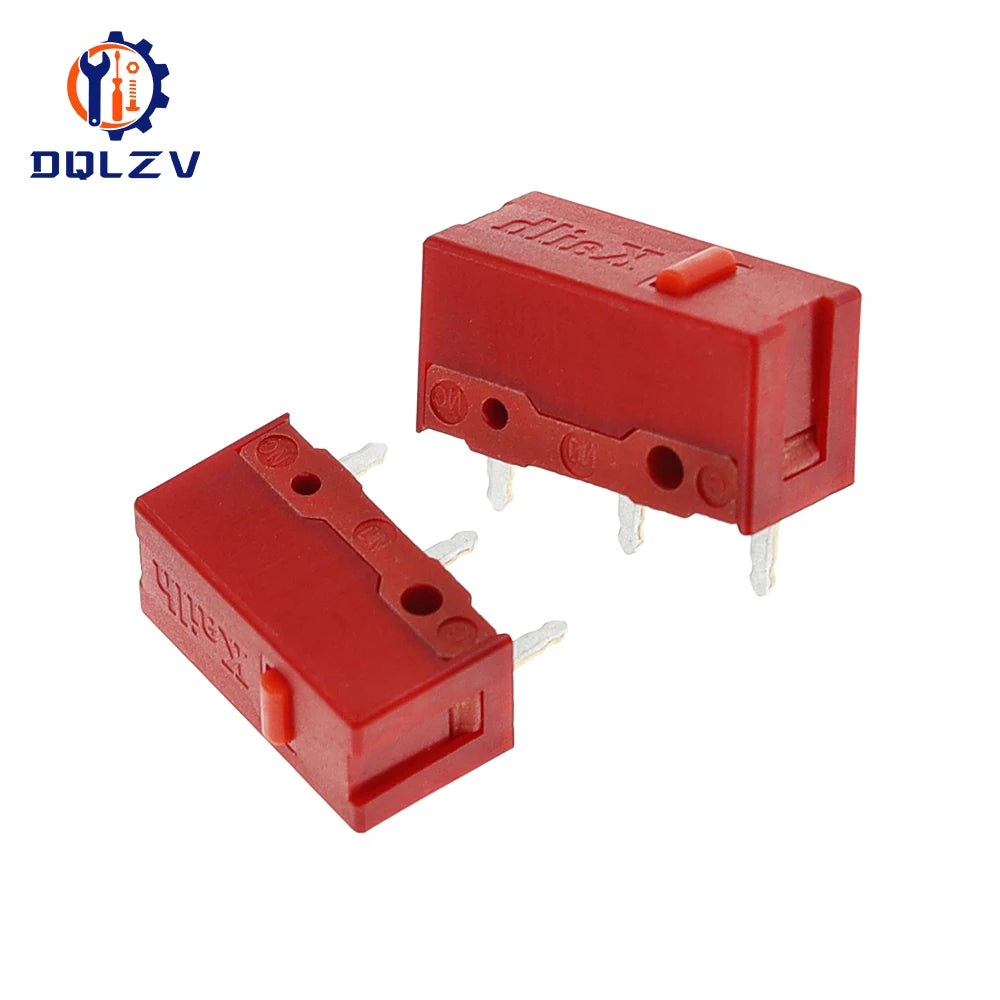 Kailh GM 4.0 Red Dot 3-Pin 60 million click life Mouse Micro Switch Computer mouse left right Micro Swicth button