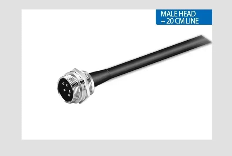 5/10/20Set GX12 GX16 GX20 2P 3P 4P 5P 6P 7P 8P 9P 10P 12P 14P 15 Pin Docking Aviation Plug Socket Waterproof Circular Connector