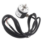 Encoder 600P/R Magnetoelectric Incremental Rotation Encoder 5V‑24V  2‑Phases Shaft 6mm Magnetoelectric Rotation Encoder