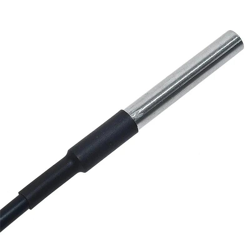 -ABAB Stainless Steel For Raspberry Pi DS18B20 Waterproof Temperature Sensor Probe Moudle Module Kit, 5 Pieces, 1 Meter
