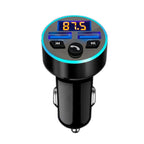 Car Bluetooth Receiver with Lossless Audio Quality MP3 Player, Car Adapter with Cigarette Lighter Socket and Charger