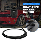 Universal Power Off Switch 60cm/100cm Car Button Switch DC 12V/24V Battery Disconnect Switch for Fog Lamp Neon Lights