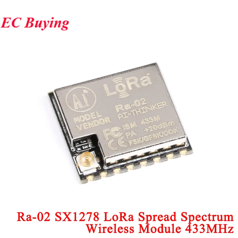 Ra-08 Ra-08H LoRaWAN Development Board Module LoRa WAN Ra-01 Ra-02 Ra-07 Ra-09 Ra-09H 410-525MHz 803-930MHz MCU SMA Interface