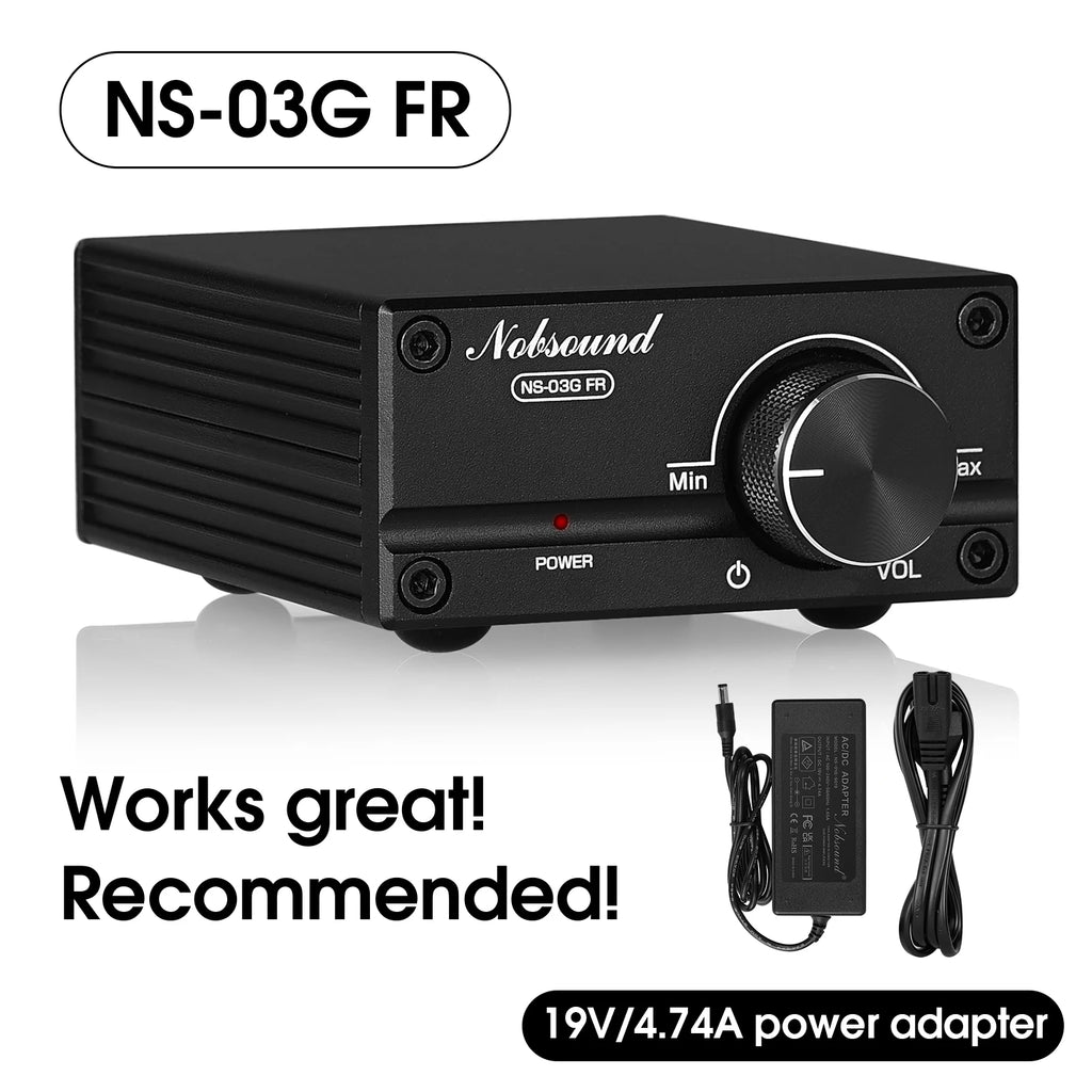Nobsound Latest Mini 100W Subwoofer / Full Frequency Power Amplifier Mono Channel Audio TPA3116D2 Amp