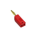 10pcs 2mm Stackable Banana Plug Gold Plated Copper Mini Connector with 2mm Socket Jack Welded/soldered 30V/10A