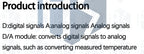 MCP3421 I2C Delta-Sigma ADC Evaluation Module - SOT23-6 Board for PICkit Serial Analyzer (Model: GY-MCP3421)