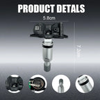 Tire Pressure Monitoring Sensor TPMS PMV-E100 For Toyota RAV4  Corolla Lexus Compatible With 42607-02090 42607-53040 42607-12020