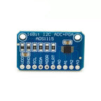 1 - 10PCS ADS1115 ADC Analog to Digital Converter Module with Programmable Gain Amplifier 16 Bit I2C 2.0V To 5.5V for Arduino RP