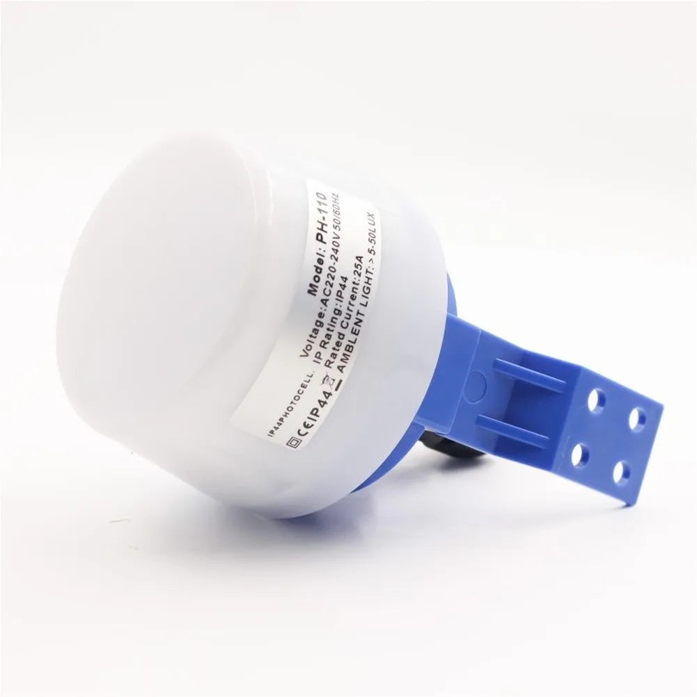 1pc 220-240V 10A Light Control Photo Detector Auto Photocell Switch For Street Lamps Accessories Easy Installation