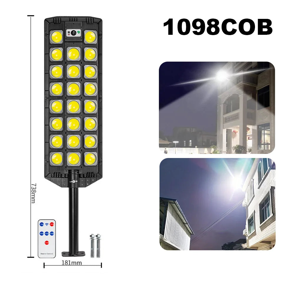 Powerful 28000W LED Solar Lights Outdoor Motion Sensor Solar Street Lamp Super Bright Solar Wall Light Country House Accessories