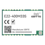 24-Hour Delivery EBYTE SX1268 433Mhz Lora Wireless RF Transceiver Module E22-400M33S SMD/Stamp Holes 33Dbm Low Power Long-Distan