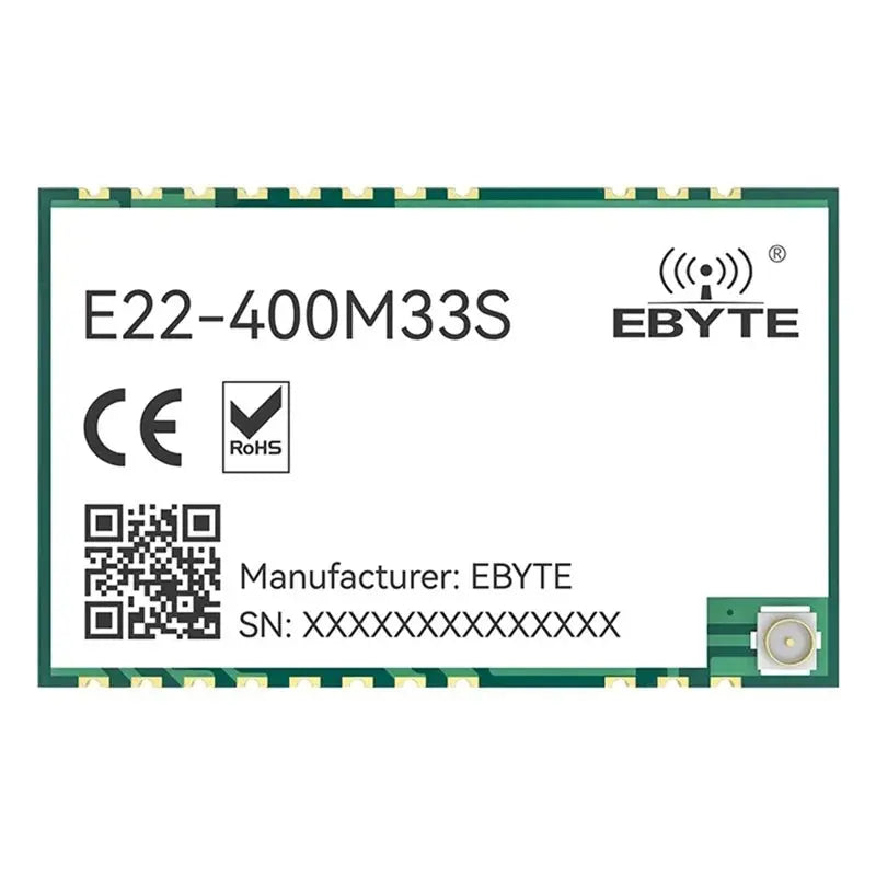 24-Hour Delivery EBYTE SX1268 433Mhz Lora Wireless RF Transceiver Module E22-400M33S SMD/Stamp Holes 33Dbm Low Power Long-Distan