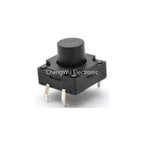 20pcs/lot 12x12mm Panel Waterproof Tact Switch 12*12*6/7/8/9/10/12mm Dustproof Switch 4Pin DIP Micro Buttons