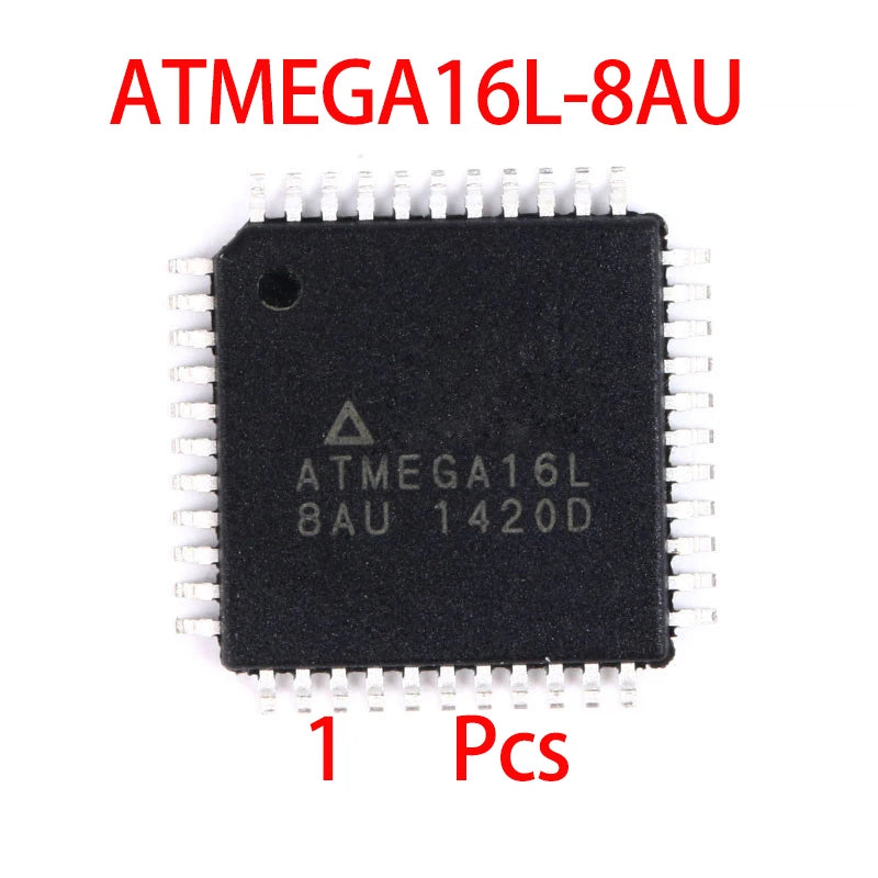 1/5/10/30/50/100Pcs SMD ATMEGA16L-8AU 8 Bit AVR Low Power Microcontroller TQFP 44 Package Surface Mount Integrated Circuit Chip