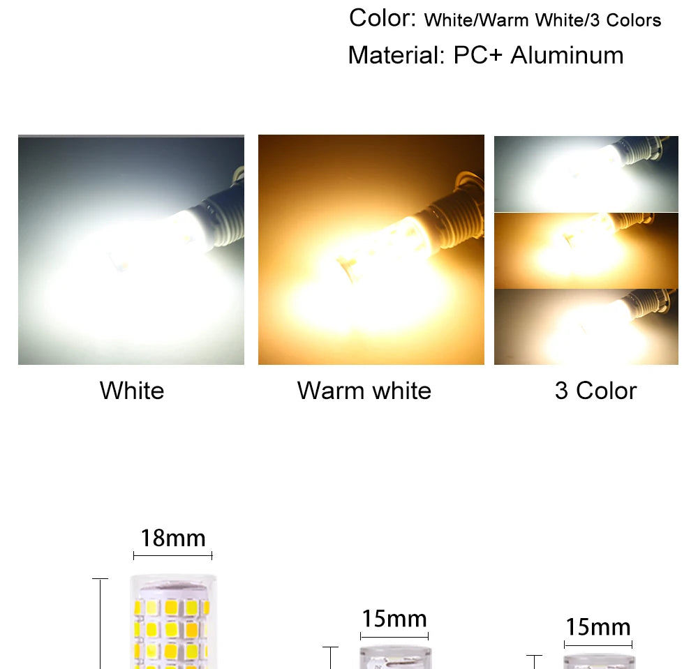 Brightest G9 LED Lamp AC220V 3W 5W 7W Ceramic SMD2835 LED Bulb Warm/Cool White Spotlight Replace Halogen Light Consignment