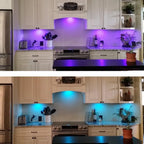 1 2 3 5 6 8 Lihgts RGB LED Cabinet Light 12V WiFi Bluetooth 24Key 44Key Remote Control Power Kit for Kitchen Wardrobe Lighting