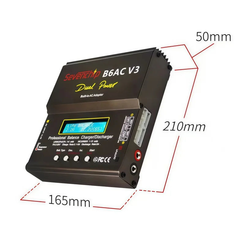IMAX B6AC 80W B6 charger multifunctional high-power lithium battery balanced charger