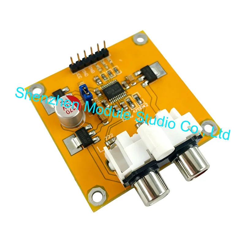 PCM5102/PCM5102A I2S Input DAC Audio Decoder Board Module 3.5mm Stereo Output HiFi Sound Card for Raspberry Pi/Arduino DIY